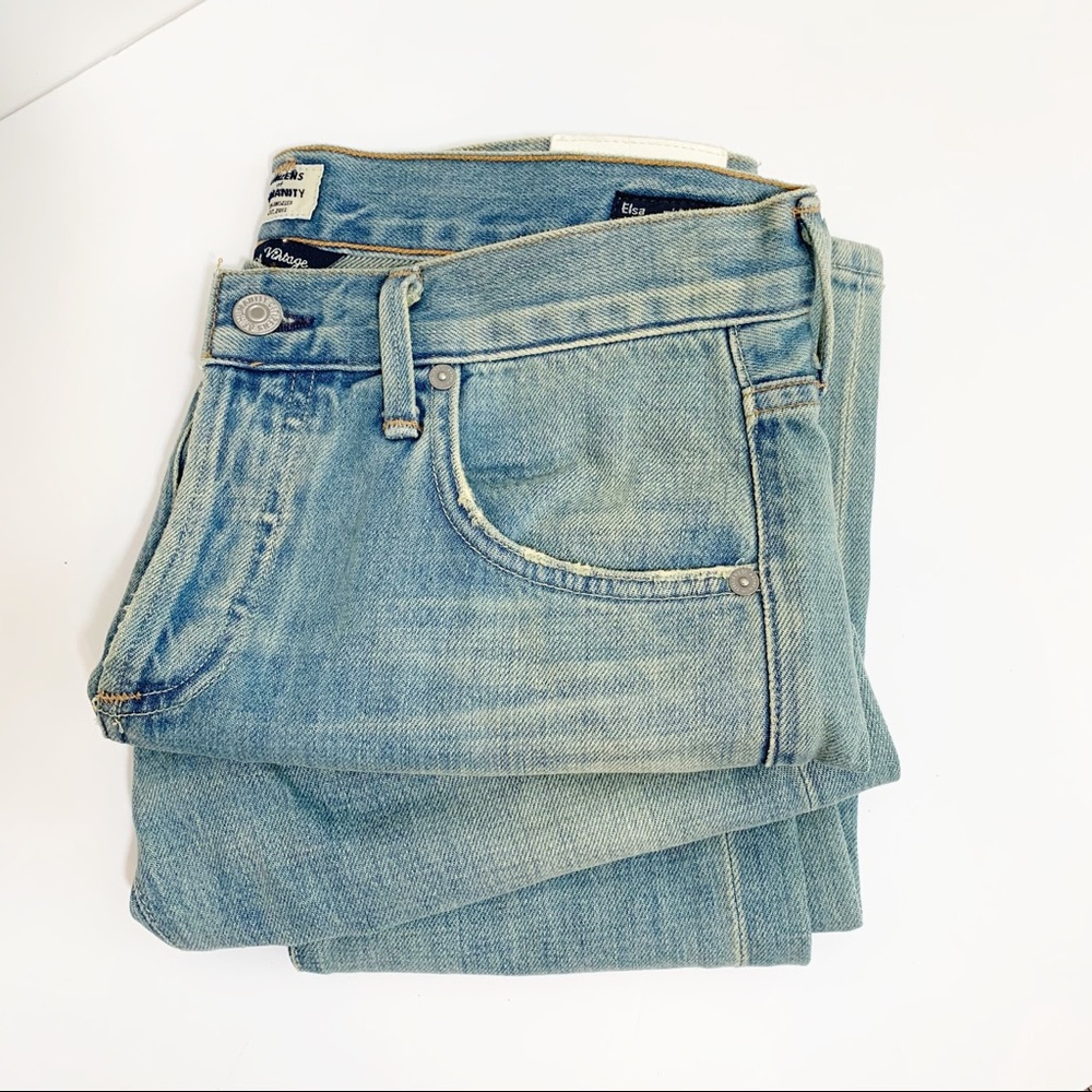 Citizens Of Humanity Elsa Slim Fit Crop Jeans